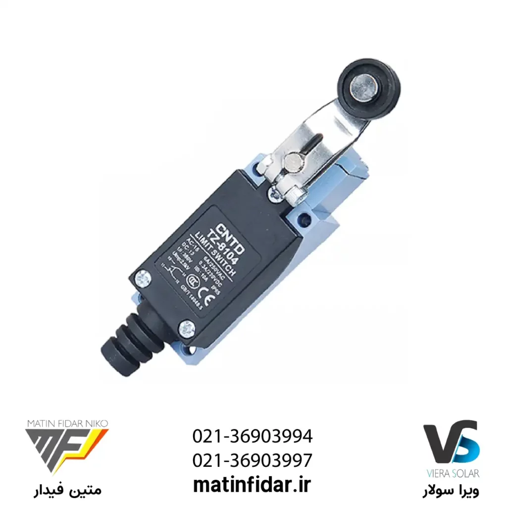 قیمت میکروسوئیچ قرقره دار CNTD مدل TZ-8104 از شرکت متین فیدار نیکو
