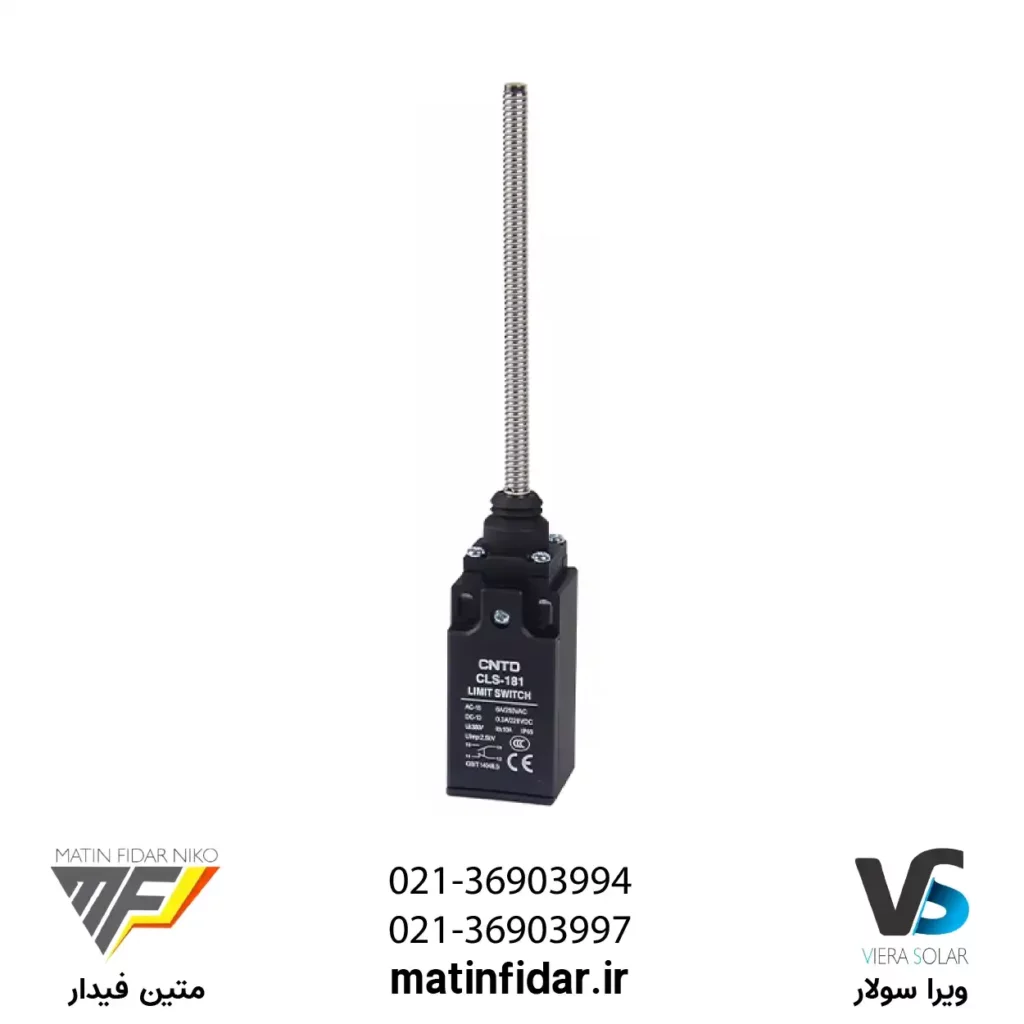 قیمت لیمیت سوئیچ بدنه باکالیت آنتنی CNTD مدل CLS-181 از شرکت متین فیدار نیکو