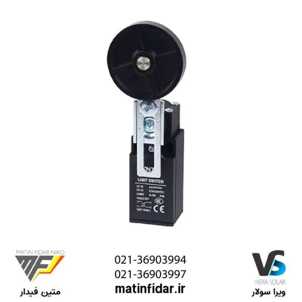 قیمت لیمیت سوئیچ بدنه باکالیت رگلاژی قرقره بزرگ CNTD مدل CLS-191 از شرکت متین فیدار نیکو