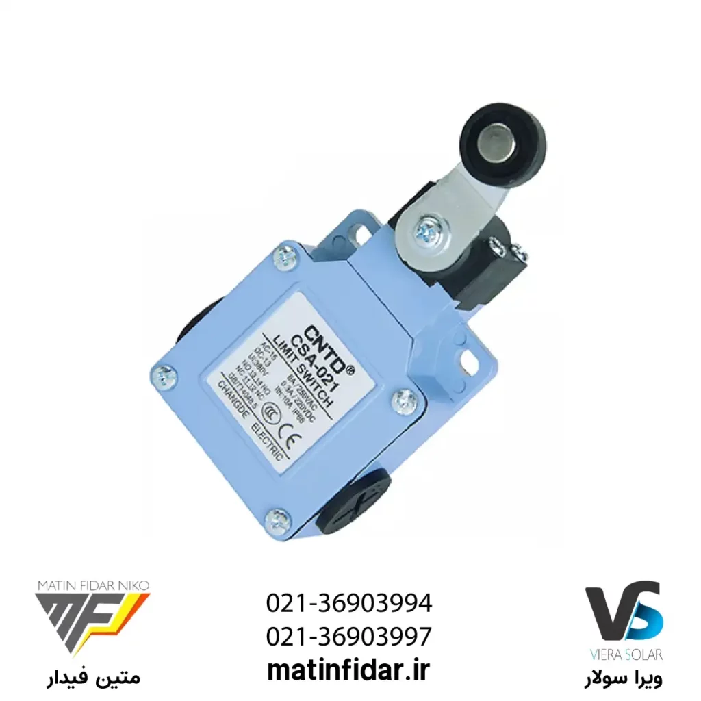 قیمت میکروسوئیچ دو طرفه CNTD مدل CSA-021 از شرکت متین فیدار نیکو