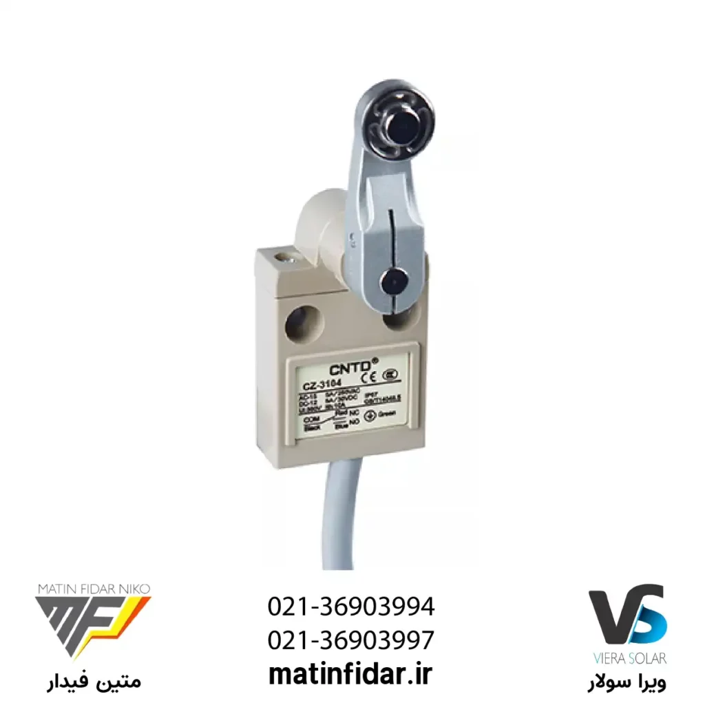 قیمت میکرو سوئیچ کابلی واتر پروف CNTD مدل CZ-3104 از شرکت متین فیدار نیکو