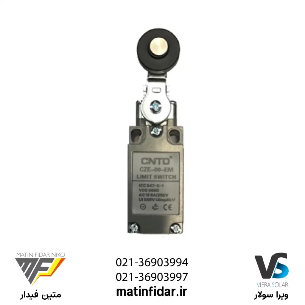 قیمت میکرو سوئیچ طرح ارش رگلاژی CNTD مدل CZE-00-EM از شرکت متین فیدار نیکو