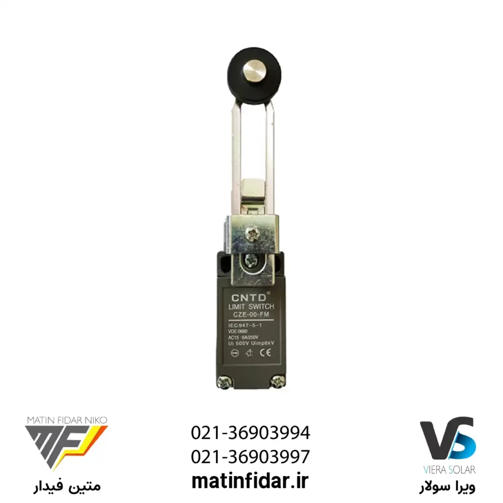 خرید میکروسوئیچ طرح ارش رگلاژی CNTD مدل CZE-00-FM از شرکت متین فیدار نیکو