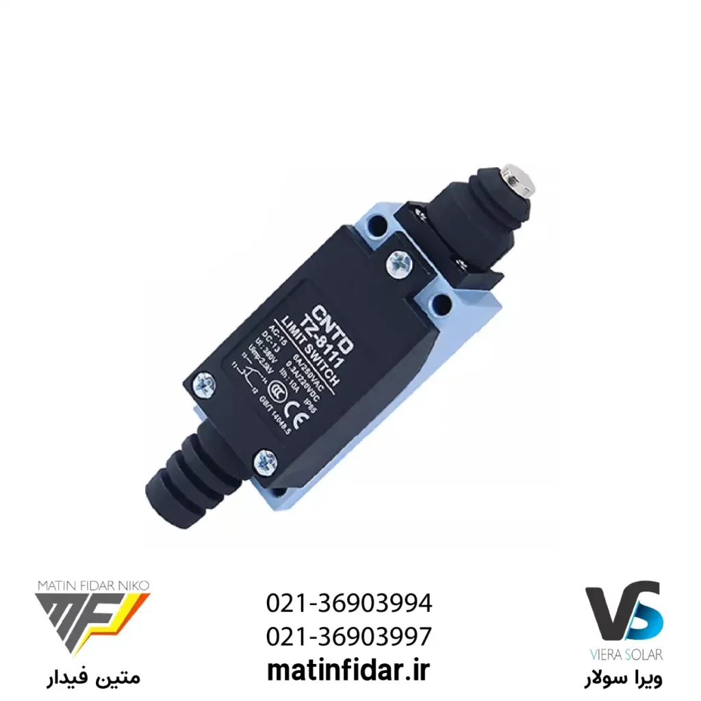 قیمت میکرو سوئیچ فشاری ساده CNTD مدل TZ-8111 از شرکت متین فیدار نیکو