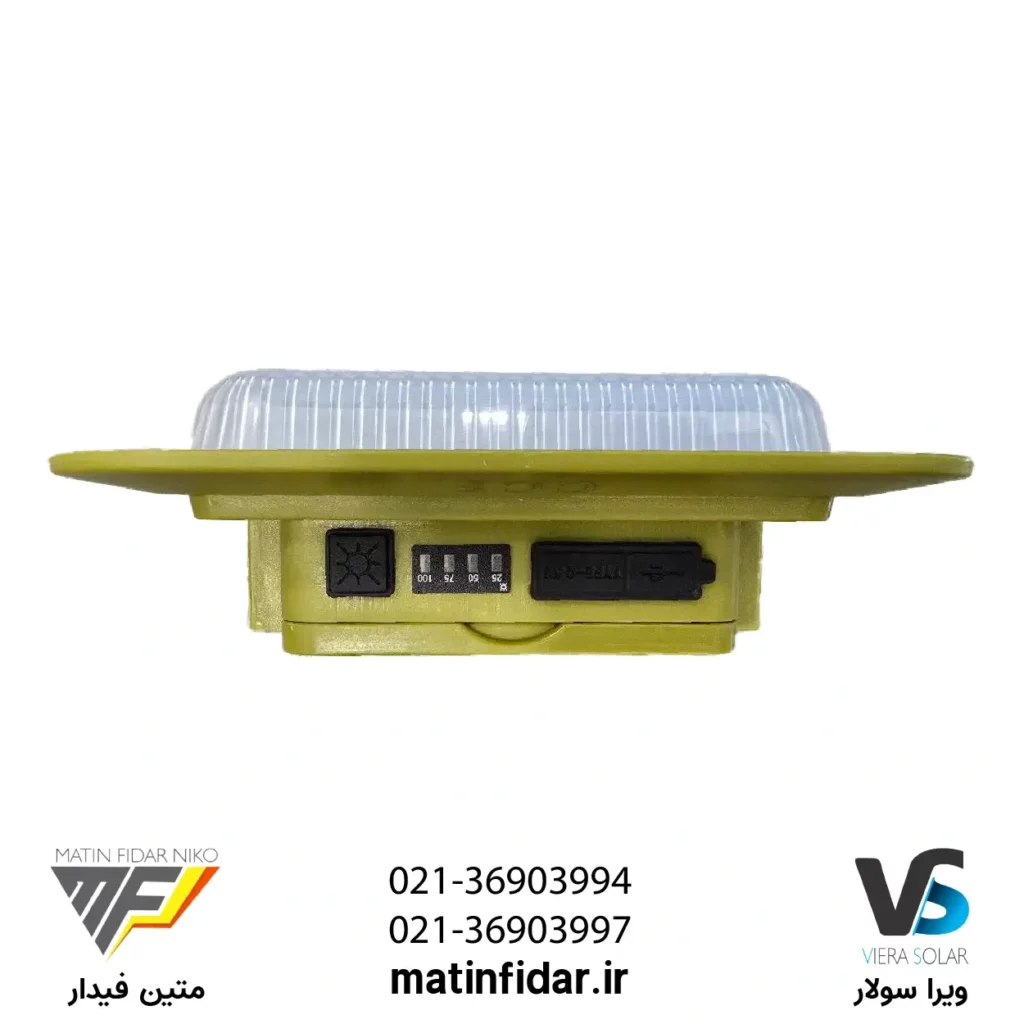 قیمت چراغ کمپینگ شارژی خورشیدی مدل LS-229L از شرکت متین فیدار نیکو 4